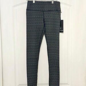 Women's Black Workout Yoga Pants Leggings by 90 Degree by Reflex, Size S, NWT